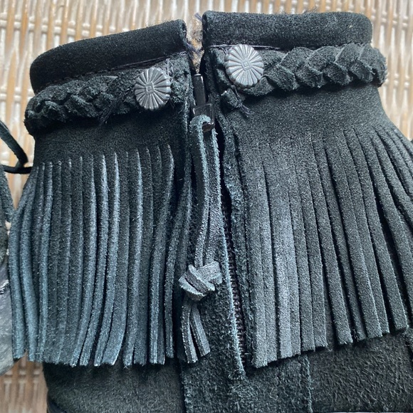 Minnetonka Fringe Ankle Boot - Picture 9 of 10